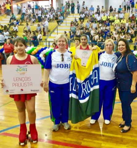 Vice prefeita Cintia Duarte marcou presença na abertura dos JAI's em Sertãozinho