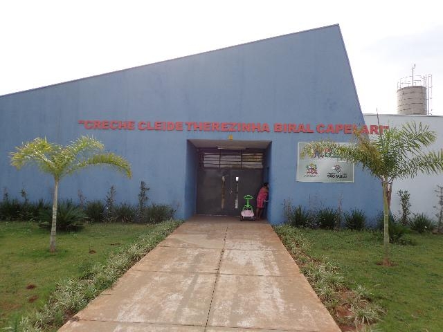 Creche Cleide Terezinha Biral Capelari construiu cisterna para recolher a água das chuvas