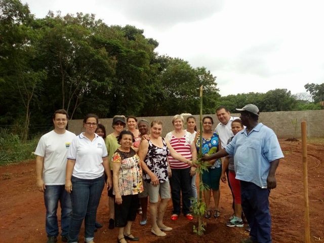 O cuidado com o novo pomar será de modo participativo com os frequentadores do local