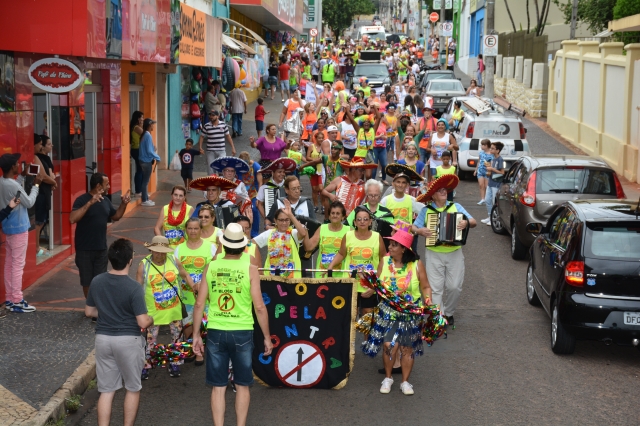 Bloco pela Contra Mão participa novamente do Carnaval da Alegria (foto arquivo)