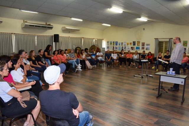 O diretor de Cultura Marcelo Maganha destacou o trabalho desenvolvido pelos servidores em 2017