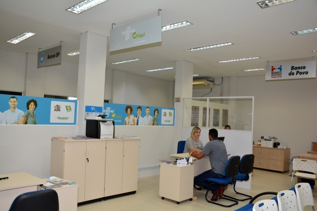 O Sebrae Aqui Lençóis Paulista está instalado no Centro do Empreendedor
