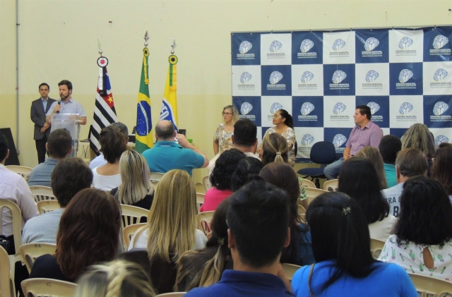 Prefeito Anderson Prado fala em aula inaugural da Univesp
