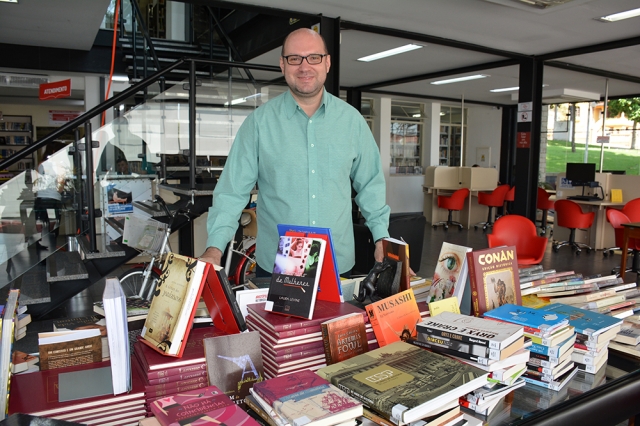 O maestro e diretor de Cultura Marcelo Maganha: compromisso com a atualização constante do acervo