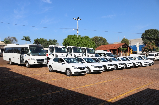 Aquisição de novos veículos pela Prefeitura custou R$ 1,9 milhão