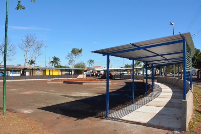 Os três blocos cobertos totalizam 215 metros quadrados de área útil