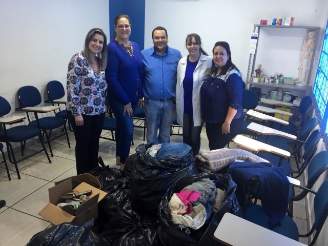 Cerca de duas mil peças foram arrecadadas no mês de junho pelos alunos do CEBRAC