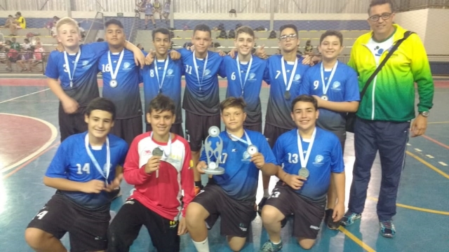 O técnico Luciano destacou o empenho da equipe na competição que reuniu atletas de cinco cidades