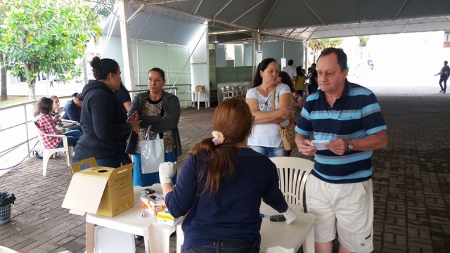 No ano passado, Saúde na Praça aconteceu  na Praça da Concha Acústica, no Centro