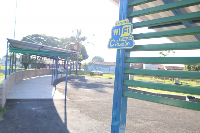 Os muitos frequentadores do Varejão do Núcleo irão se beneficiar com a intrernt gratuita