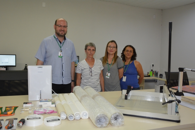Materiais adquiridos foram apresentados durante encontro com jornalistas no Espaço Cultural