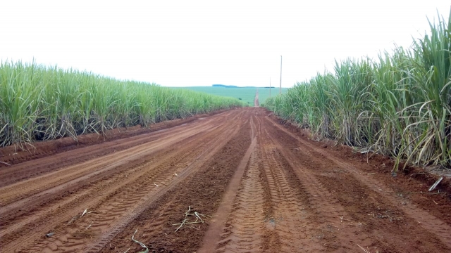 Estrada municipal liga os municípios de Lençóis Paulista e Borebi