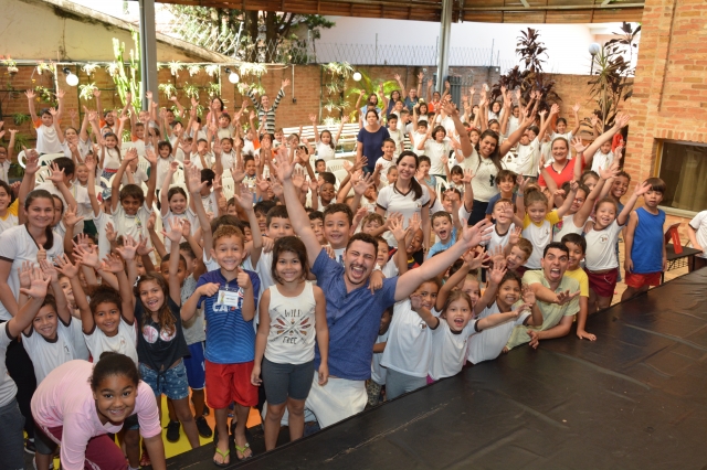 Alunos participam de encontro do Viagem Literária no Espaço Cultural Cidade do Livro (foto arquivo 2018)