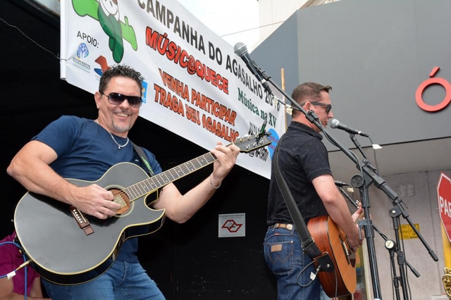 Neste ano, show solidário na Rua 15 de Novembro acontece no dia 22 de junho