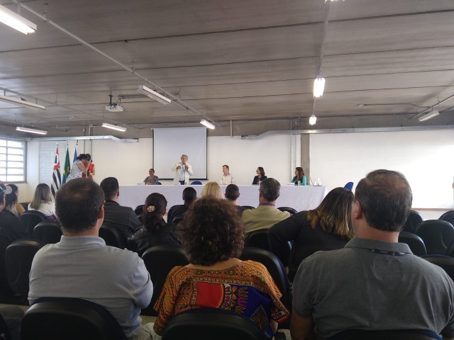 José Walter, da Secretaria Estadual, explanou sobre “os desafios da educação ambiental”