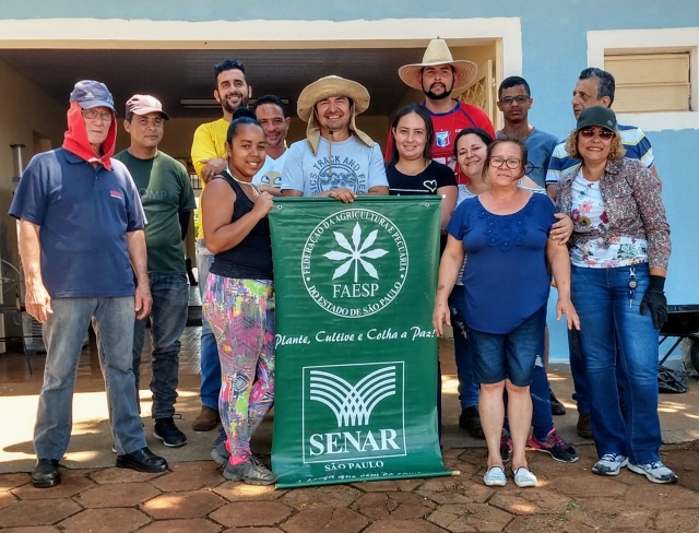 A aula teórica foi no Centro do Empreendedor e as de caráter prático nas instalações do Cemitério Municipal