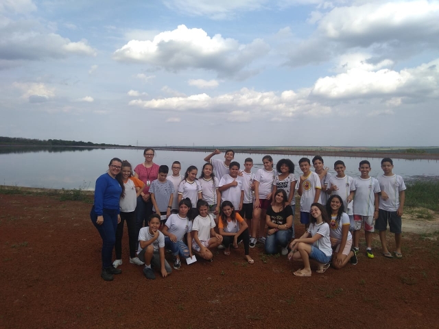 Neste mês de novembro, os participantes das visitas técnicas são alunos da rede municipal de ensino
