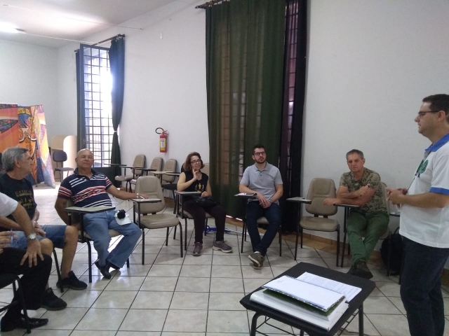 O conselheiro Helton Damacena de Souza, da Secretaria de Agricultura e Meio Ambiente, coordenou a reunião