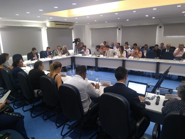 A reunião do Consema aconteceu na Sede da Secretaria de Infraestrutura e Meio Ambiente do Estado de São Paulo