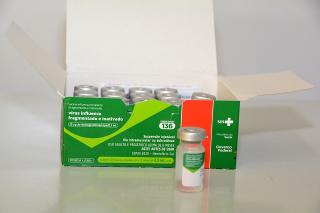 Neste ano, doses da vacina serão aplicadas fora das unidades de Saúde para evitar aglomerações em virtude da pandemia do COVID-19