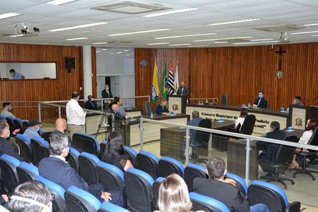 Ato Cívico em comemoração aos 162 anos de Lençóis Paulista