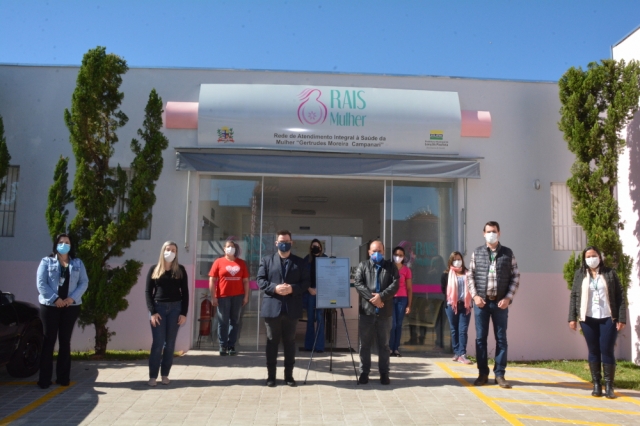 Entrega das obras de reforma do RAIS Mulher