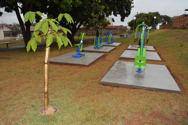 Espaço foi revitalizado e ganhou academia de ginástica