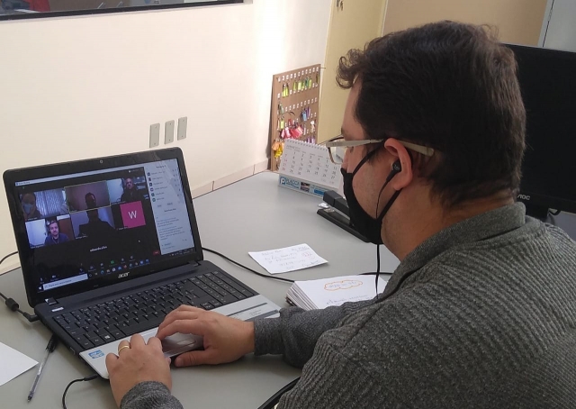 O interlocutor Helton Damacena participou da reunião virtual do Comdema nesta terça-feira,30 de junho