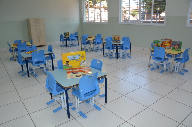 Creche ganhou mais quatro novas salas de aula, totalizando 359, 20 metros quadrados de área construída