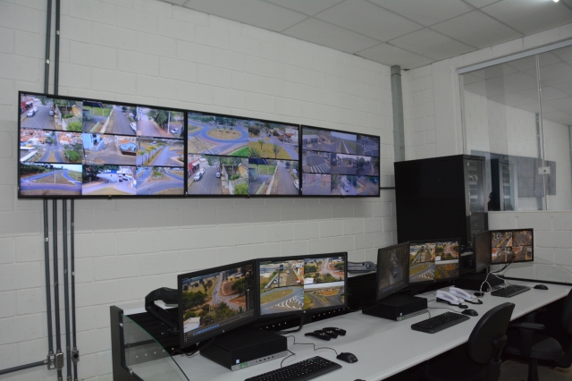 Centro de Operações do videomonitoramento foi apresentado na terça-feira, 11