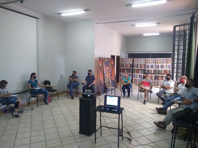 Reunião aconteceu no Espaço Cultural Cidade do Livro