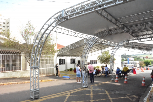 Fachada de imóvel alugado para ampliar PAC-19