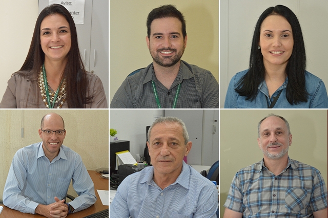 Daise, Júnior, Joelma, Rafael, Paulinho e Éder