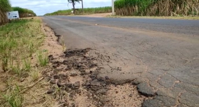 Trecho da José Benedito Dalben, uma das vicinais que serão contempladas com execução de obras no município