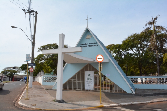 Cemitério estará fechado a visitação na próxima segunda e terça-feira