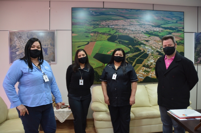 História de superação foi compartilhada durante encontro com o prefeito Anderson Prado na terça-feira, 22