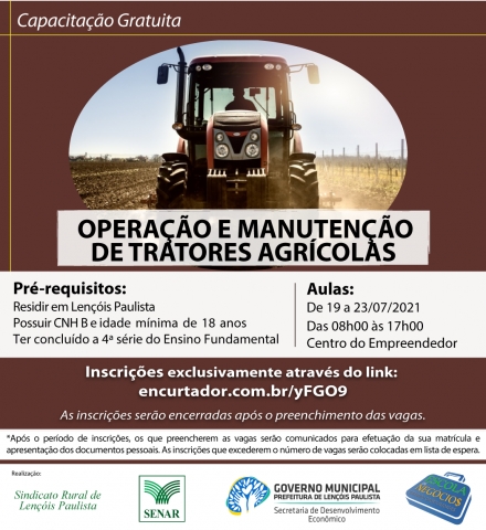 Parceria oferece mais oportunidade de capacitação para o trabalhador