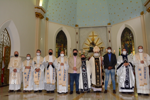Celebração foi realizada no Santuário de Nossa Senhora da Piedade