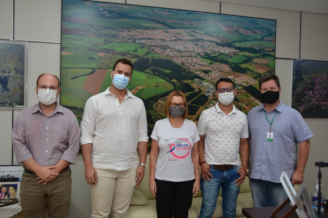 Prado destacou importância da iniciativa durante encontro com a vereadora Irani Gorgonio