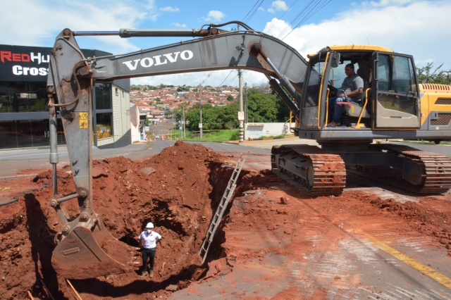 Galerias serão reconstruídas para suportar água da chuva