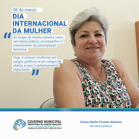 Mulheres na administração municipal representam mais de 70% dos servidores