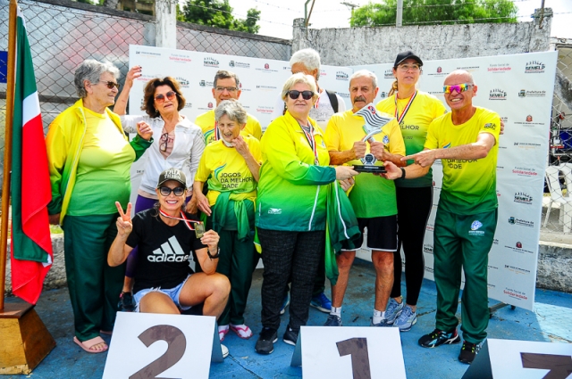 Lençóis ficou em primeiro lugar na classificação geral da natação masculina