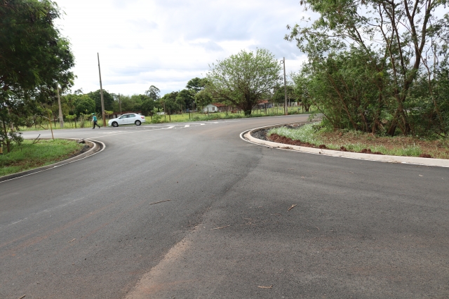 Pavimentação do dispositivo é umas das obras que compõem as frentes de recape