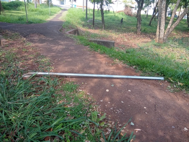 Custo para reposição dos materiais soma R$ 4.500,00