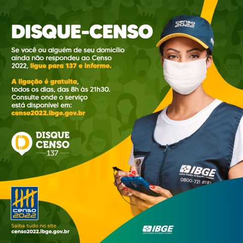 Até a primeira semana de janeiro, cerca de 179 milhões de brasileiros (algo próximo de 84% da população) foram recenseados