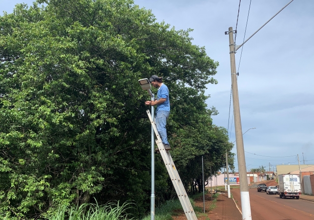 Área de Preservação Permanente do Córrego da Prata recebe iluminação