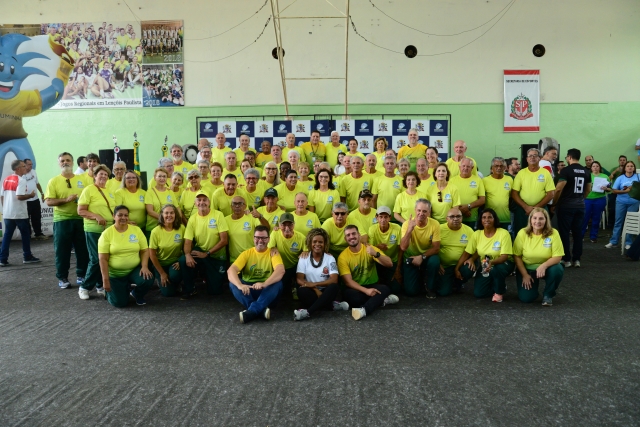 A festa do esporte na Melhor Idade começou!