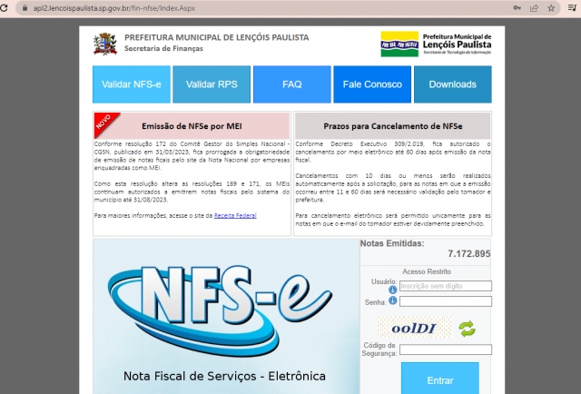 Emissão da nota fiscal de serviços do MEI por sistema nacional é prorrogada para setembro