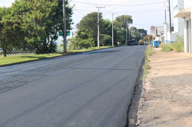 A próxima frente de recape será executada na avenida Padre Salústio Rodrigues Machado e rua Olavo Bilac
