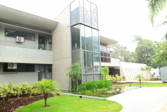 Na foto, detalhe do Paço Municipal, sede do Poder Executivo Lençoense